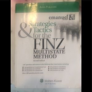 Emanuel MBE work book bar exam law school